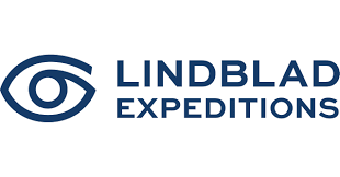 Lindblad Expeditions logo featuring an eye symbol, representing exploration and adventure in travel.